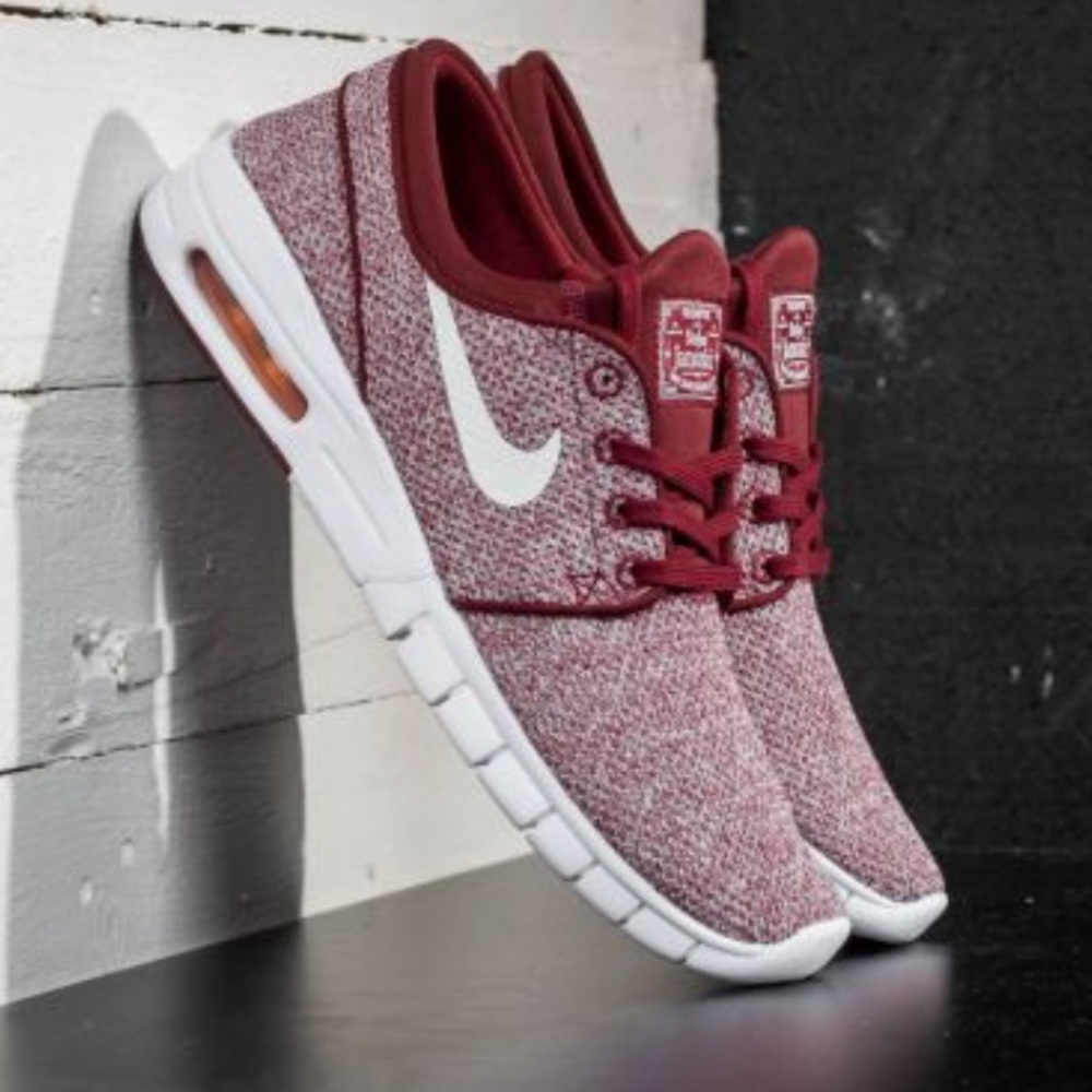 Maroon Nike Stefan Janoski